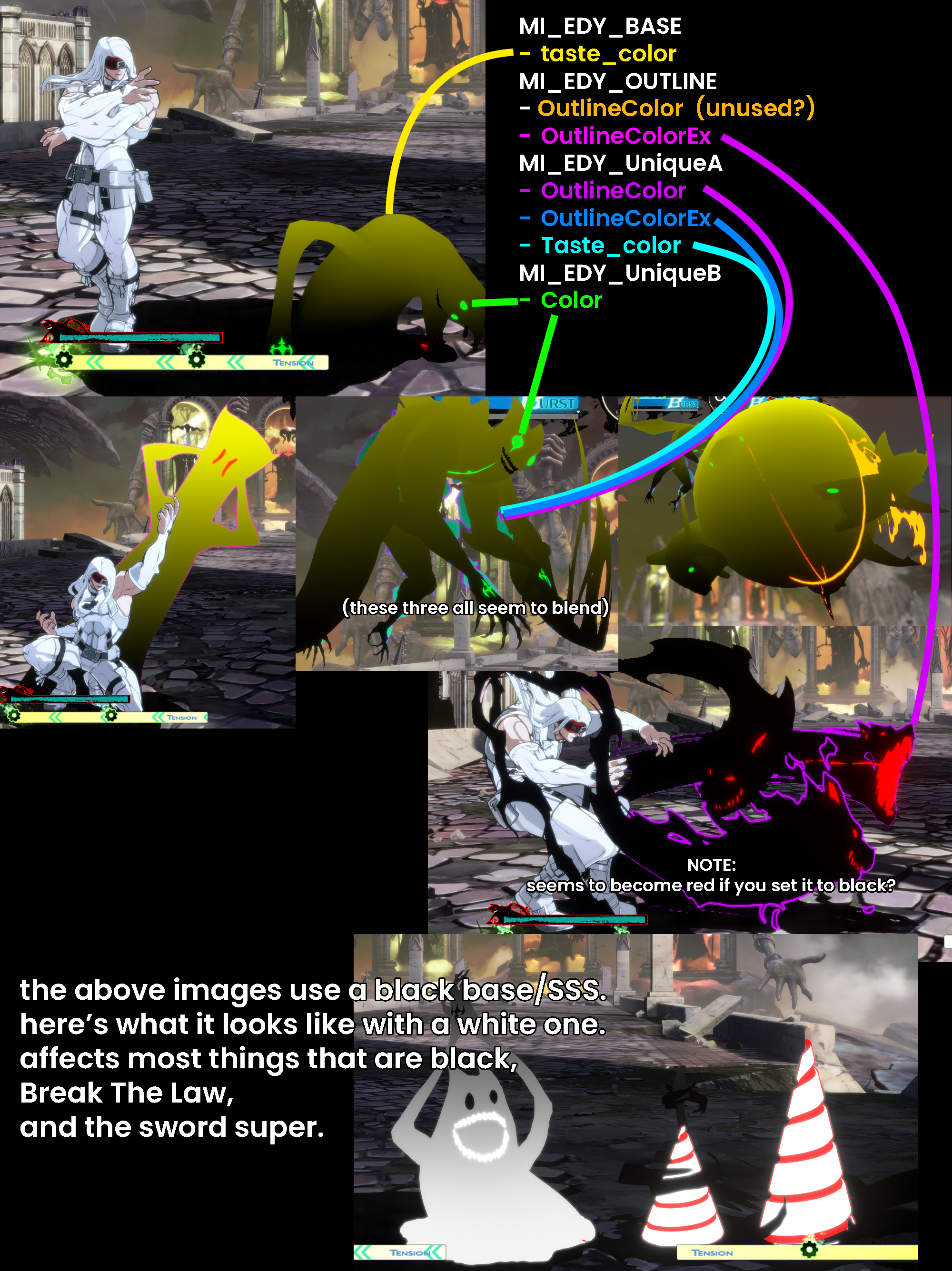 material parameter image