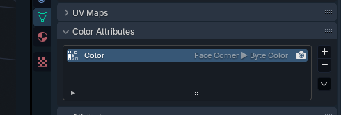 Color attribute